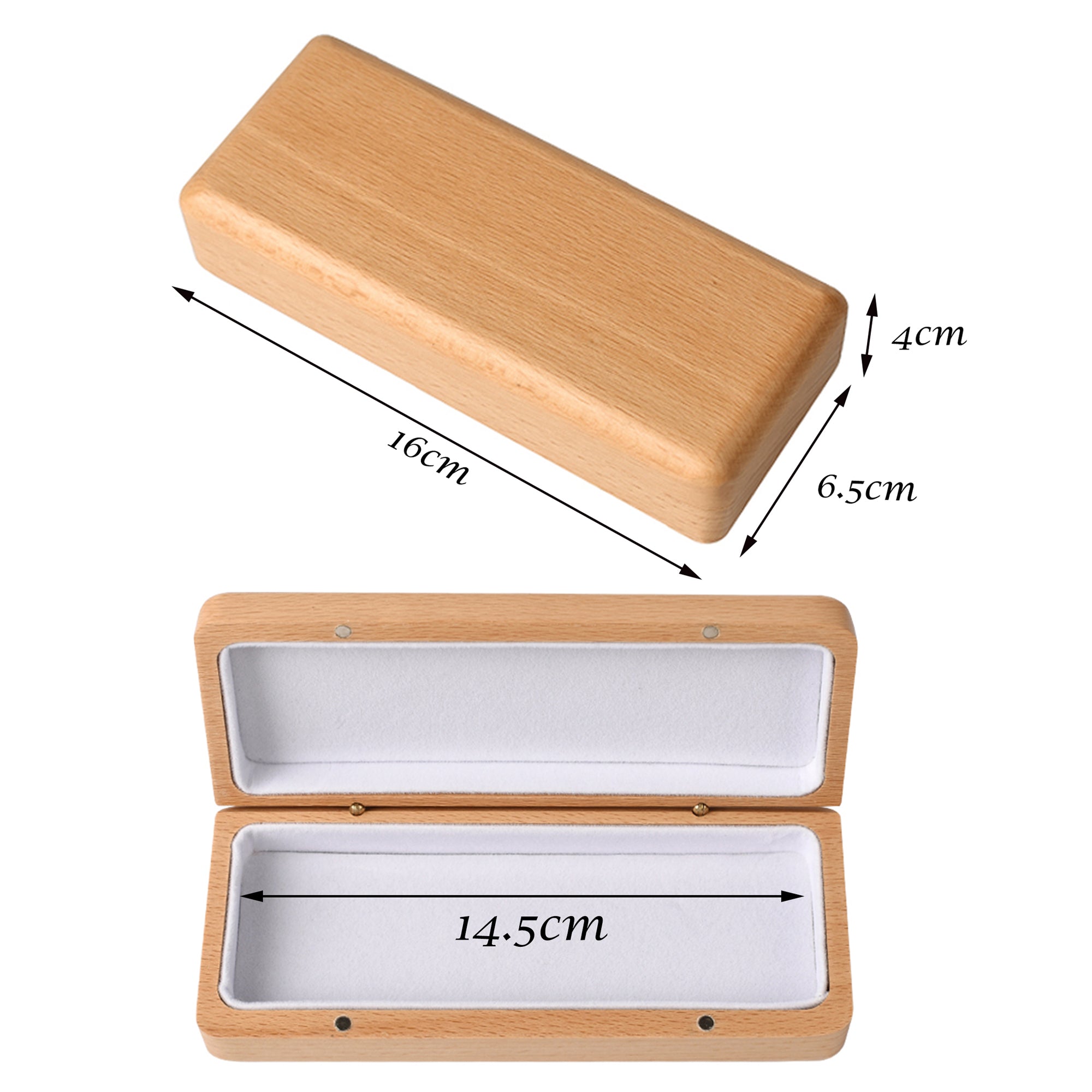 Walnut wood glasses case, beech wood eyeglasses case, rectangle eyewear sunglasses box, glasses accessories