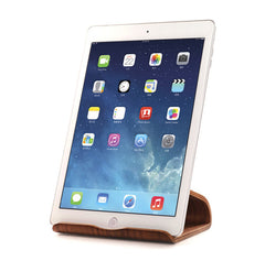 Wooden iPad Stand for Desk, Kitchen Tablet Stand