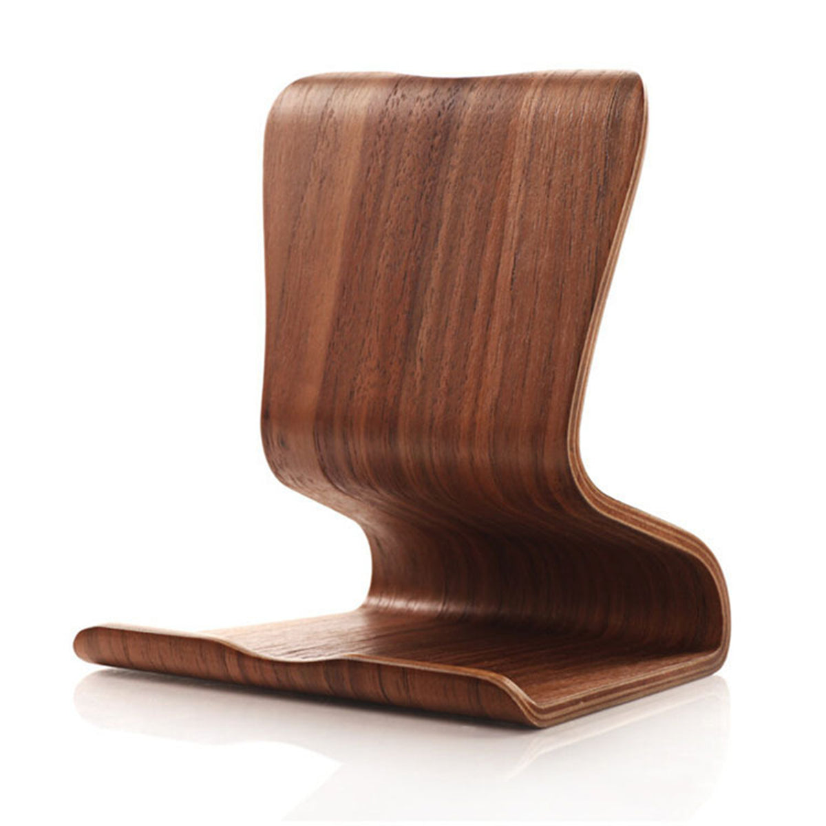 Wooden iPad Stand for Desk, Kitchen Tablet Stand