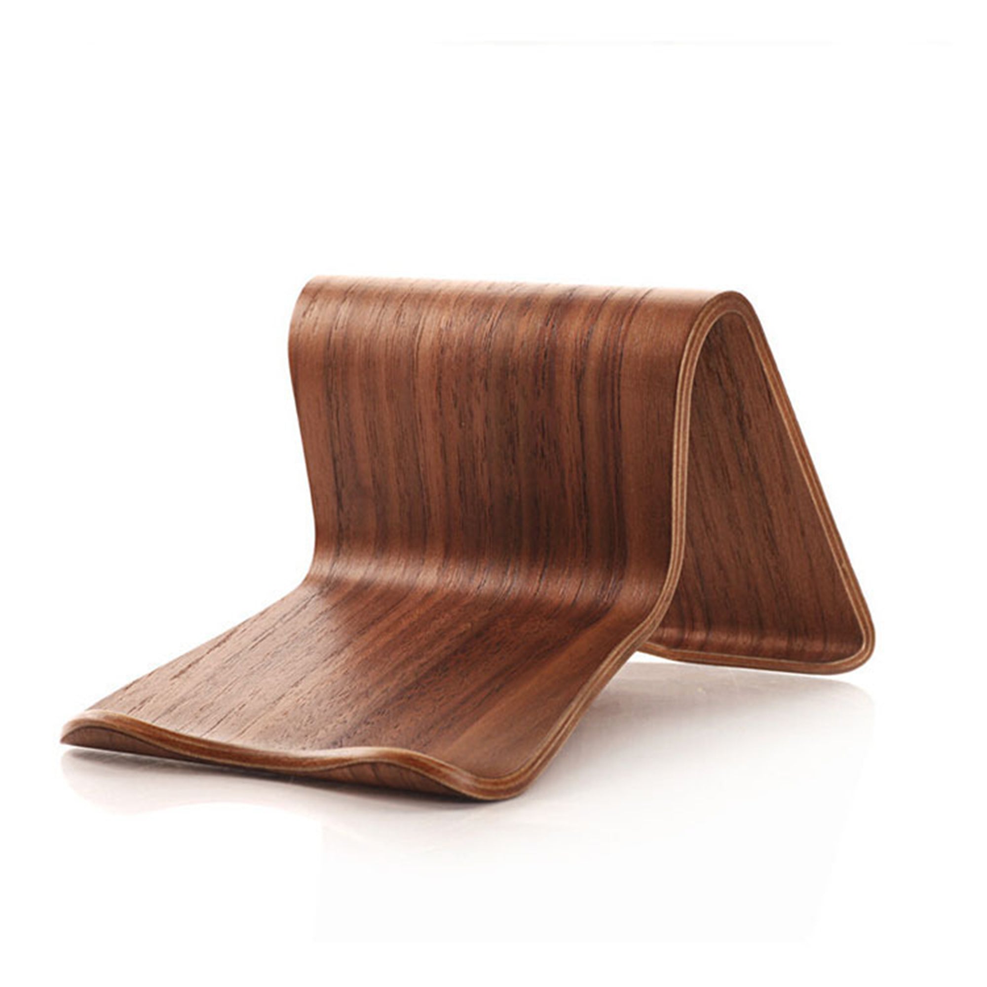 Wooden iPad Stand for Desk, Kitchen Tablet Stand