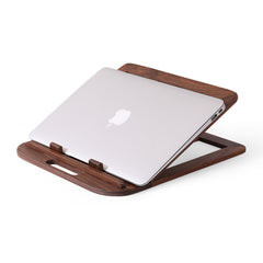 Foldable Wood Laptop Stand