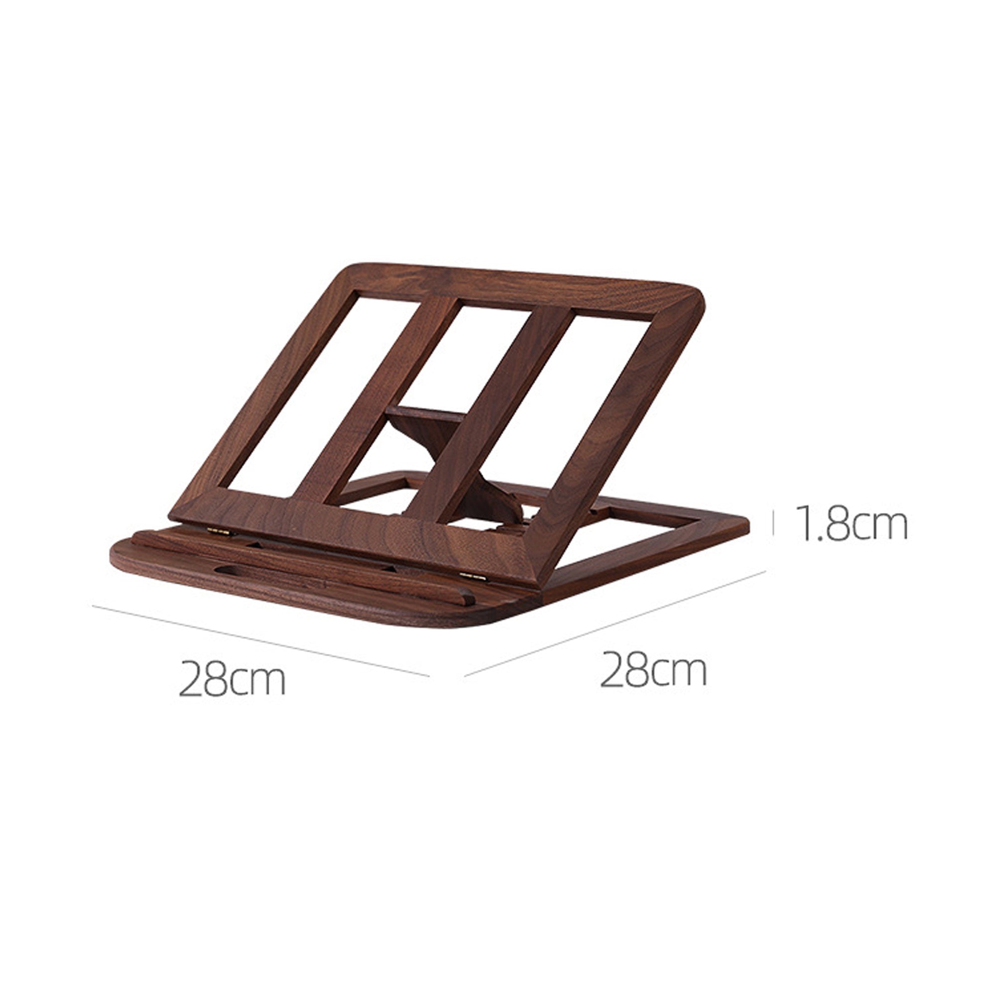 Foldable Wood Laptop Stand