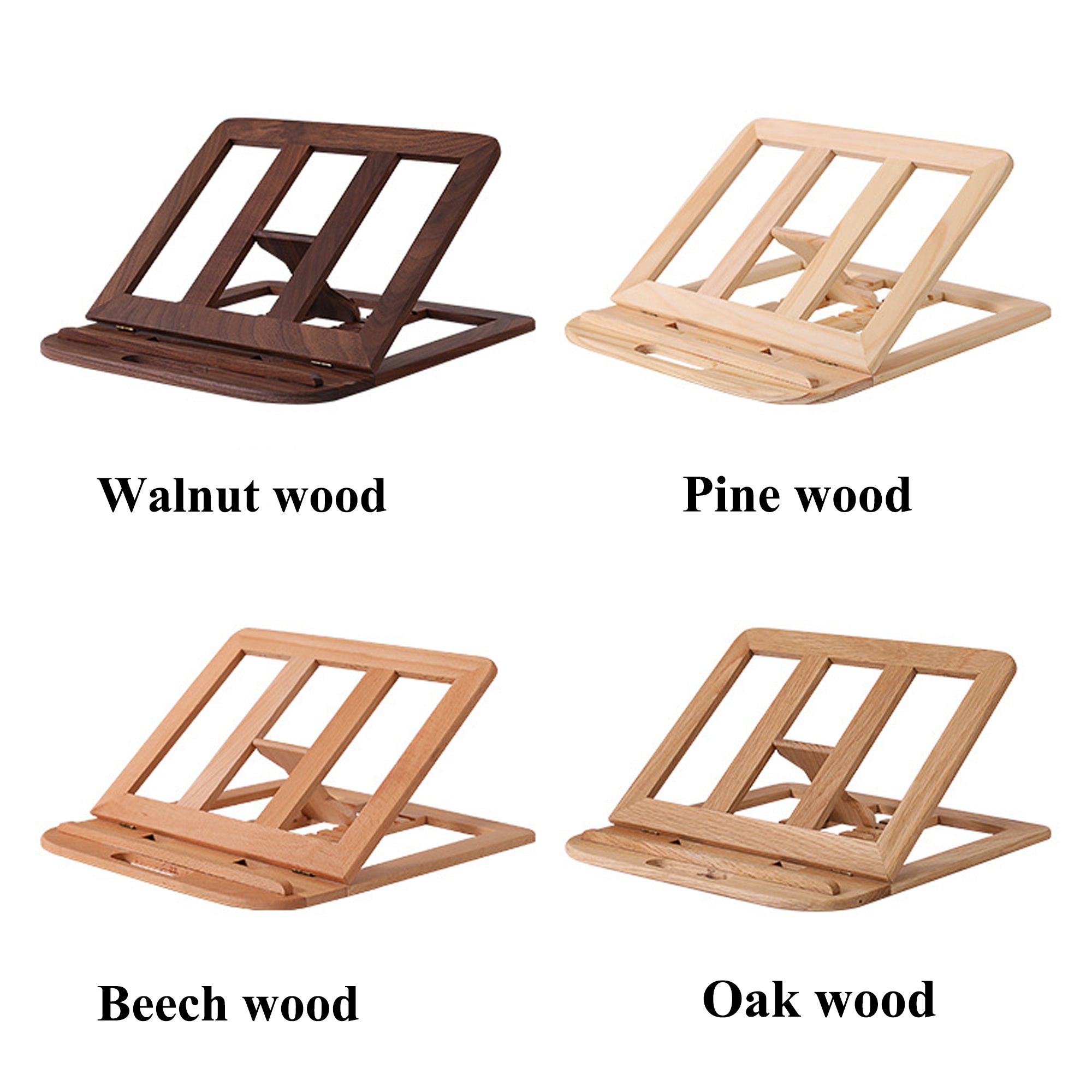 Foldable Wood Laptop Stand